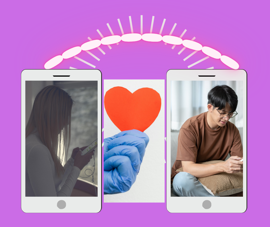  Site Gratuito de Relacionamento- um casal se comunicando