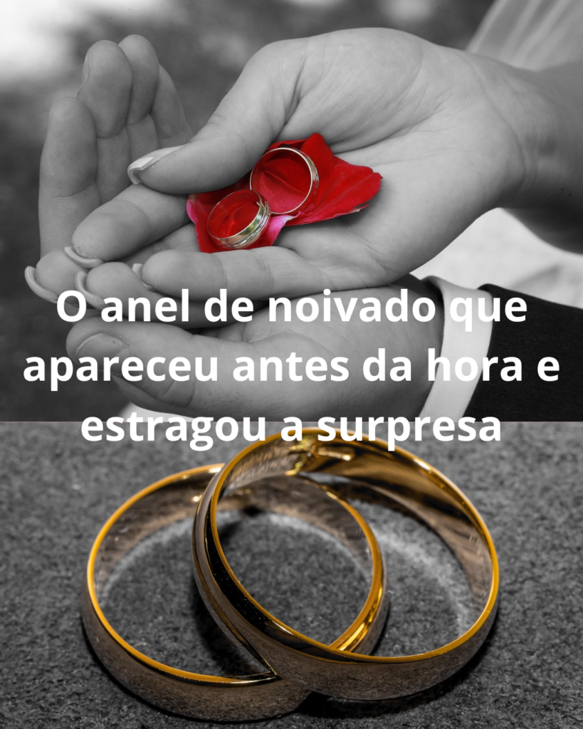 O anel de noivado